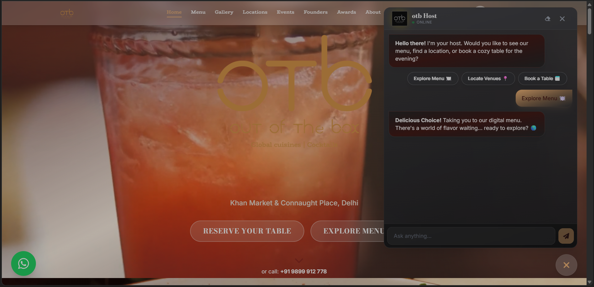 Events Page — Your Event, Our Magic